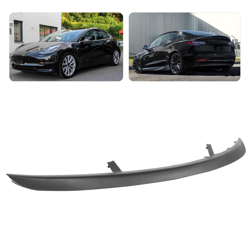 Rear Lower Bumper Diffuser Valance 1103035‑00‑D Replacement Fit for Tesla Model 3 2017‑2020