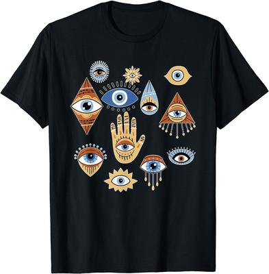 NEW LIMITED Hand Of Hamsa Seeing Eyes Evil Eye Curse Protection T-Shirt Unisex T-Shirt