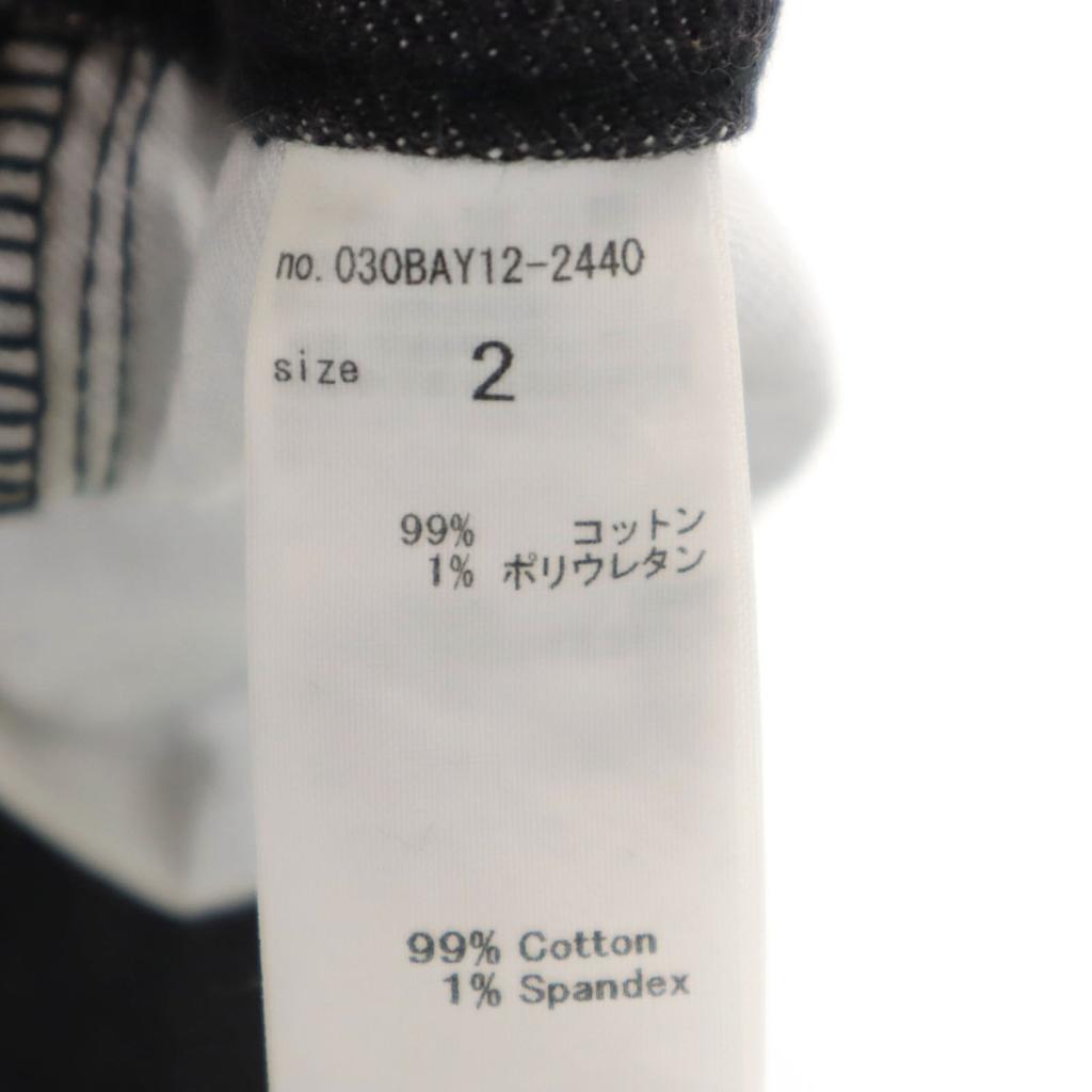 SLY JEANS made in Japan Skinny denim pants 2 black Tapered Women Used