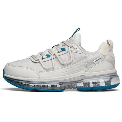Running Collection Cushioned Slip-Resistant Abrasion-Resistant Low-Top Running Shoes Men's Gray 912145501-2
