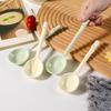 Cute Long Handle Ceramic Soup Spoons (10-Pack)