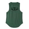 Muscleguys New Youth Summer Basketball Training Uniform Men's Quick-drying Breathable Vest Printed Outdoor Running Tops Fitness