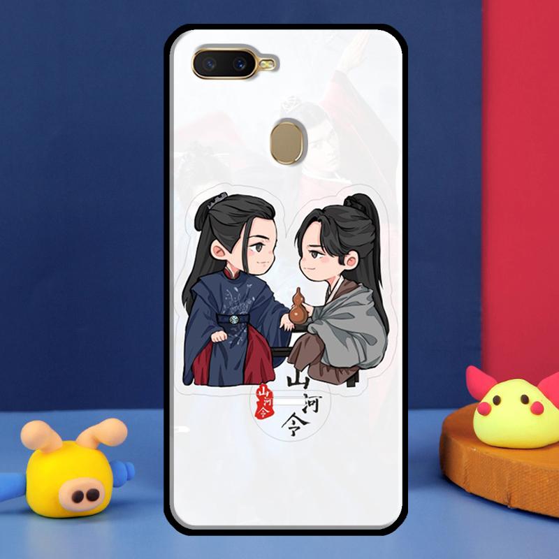 Word of Honor Shan He Ling Case For Oppo A98 A78 A58 A15 A16 A17 A5 A9 A91 A52 A72 A76 A96 A74 A94 A54 S A57 A77 Cover