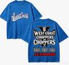 West Coast Choppers Gift T-shirt Men Women Harajuku Oversized Unisex Short Sleeve Streetwear high quality Couples hot product Comfortable