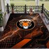 Soft Floor Carpet Hull City Football Pattern Area Rug Decorative Mat For Home Room Decoration