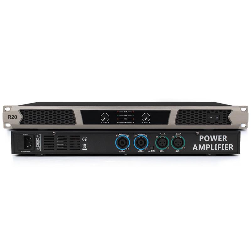 Professional HiFi Dual Channel DSP Power Amplifier for Home & Concerts