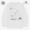 The North Face Unisex White Label Dome Logo Long Sleeve Round Tee Owh
