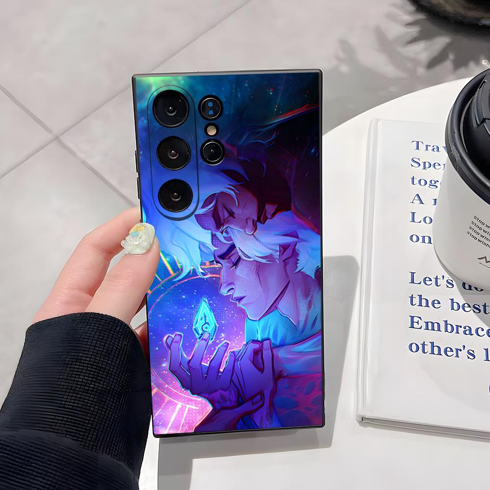 Etui Na Telefon A-Arcane V-VictorS Do Samsung S26 Ultra S25 Edge Ultra S23 S22 S21 S20 Ultra Plus S24 Fe Szklana Pokrywa