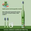 Vibration Soft-bristled Toothbrush, Tooth Flusher, Charging Model, Automatic Model, Sonic Children's Electric Toothbrush Gift.