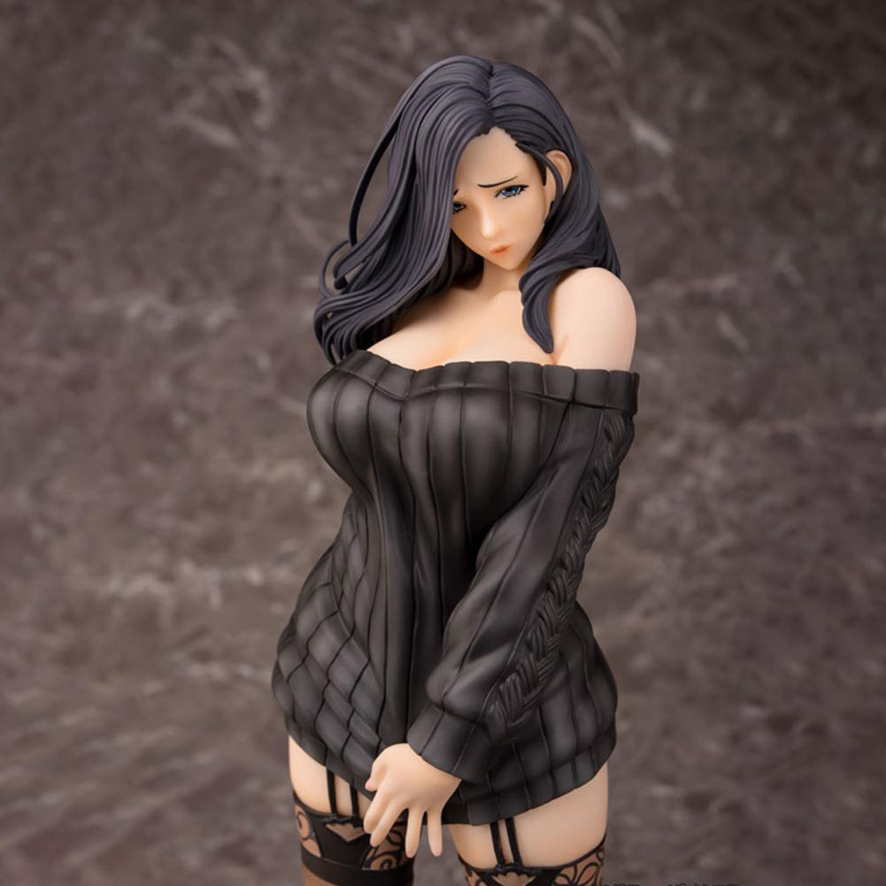Original Illustration Figure Shiho Kujo Standing Action Figures Shiho Kujo Figurine PVC Models Adult Ornaments Statue Gifts 28cm