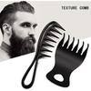 Pxcl Men's Hairdressing Comb,2 Pcs Anti-static Detangling Hair Brush Wide Tooth Hair Comb Hairdressing Oil Comb For Barber Shop