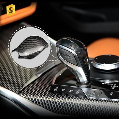 Koolstofvezel Auto Versnellingspook Cover G29 G20 Auto Decoratie Koolstof Versnellingspookknop voor BMW X5 Z4