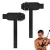 1 Paire de Sangles de Musculation Avec Bandes de Poignet Rembourrées Sangles de Deadlift pour la Salle de Sport Sangle de Musculation Antidérapante pour l'Entraînement de la Force