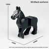 1604A Beast King Prison Car Black War Horse Small Granular Cage Model Children'S Assembled Building Block Toy Carriage Prisoner