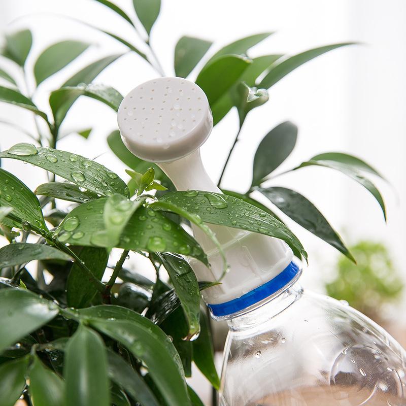 2Pcs Bottle Cap Sprinkler Portable Plastic Little Nozzle Sprinkler Head Bottle Watering Spout for Indoor Seedlings Plant JT266