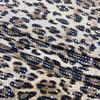 1 Yard Pailletten Leopardenmuster Stoff Durch Glänzenden Folienstoff Bekleidungszubehör Paillettenbestickter Stoff Kleid Nähen Textil