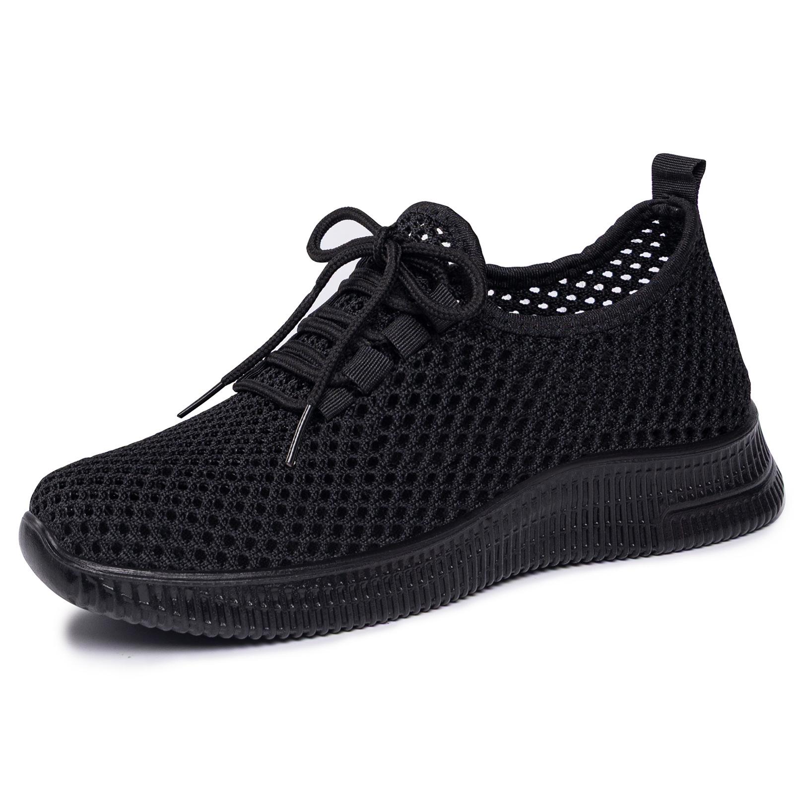 Women s Summer  Versatile Casual Shoes with Perforated Mesh and Breathable Sports Shoes, Soft Soled and  Shoes 36