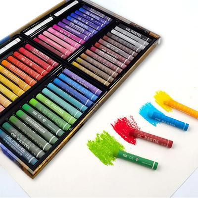 Artist Soft Oil Pastels Set Professional Painting Drawing Graffiti Art Crayons Washable Non-Toxic Art Supplies 48 Colors
