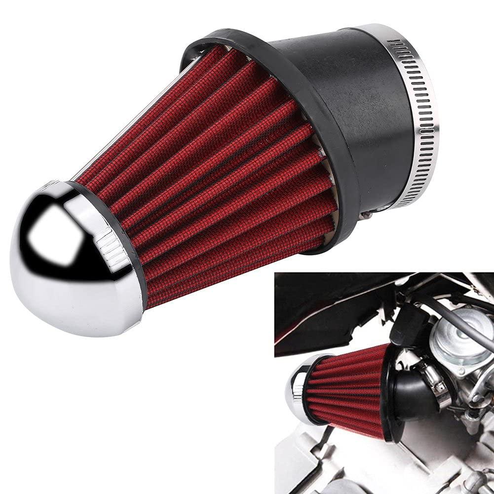 Qiilu Universal Air , 2.5 inches (63 mm), Car Air Intake Filler Filter, , Mushroom Foam Gauze, High Flow Universal
