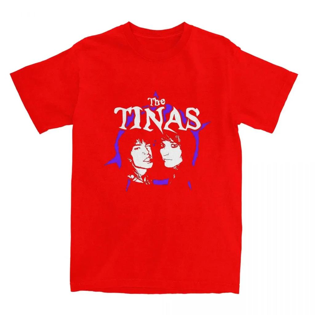 Summer The Tinas Printed Men's T-Shirt Cotton Tee O Neck Women Short Sleeve High Quality Sport Tops Casual Oversize Streetwear