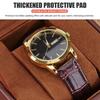 Portable Leather Watch Storage Box Wood 1 Watch Slot Watch Box Watch Collection Box Watch Collection