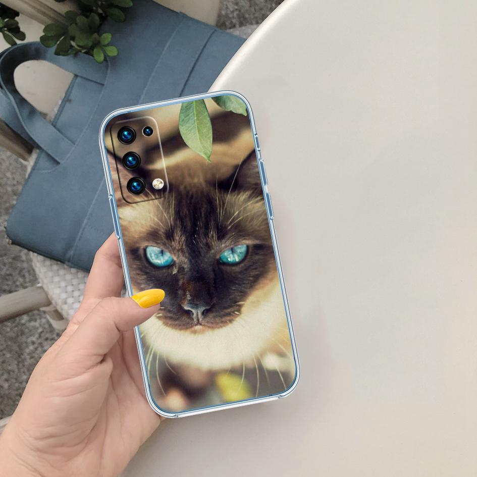 PP22 Cute Siamese Cat Phone Case for LG K22 K30 K40 K40S K41 K42 K50 K50S K51 K51S K52 K61 K62 K71 K92 Q60 Q61 V40 V50 V60