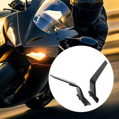 Motorrad Seitenspiegel Motorradzubehör Robuste 360° drehbare leichte Sport-Winglets