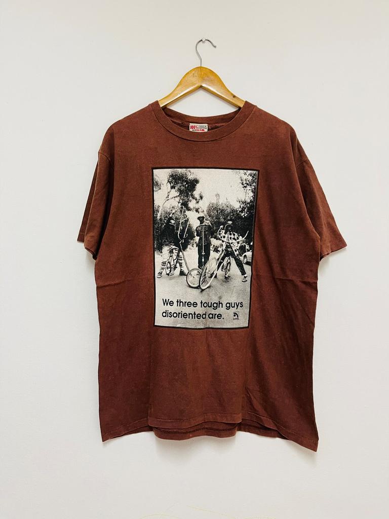 Vintage 90s Limpies Skateboarding : Yuck Fou Streetwear T-Shirt / 90s Skate Surf / Made In Usa / 90s Skateboarding / 90s Fotofolio / L