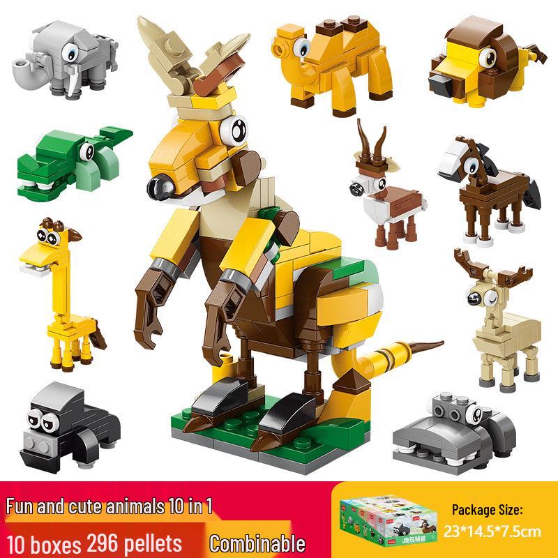 Xiaomingxing Bausteine - Kompatibel mit Lego, Pädagogisches Montagespielzeug mit kleinen Partikeln für Jungen