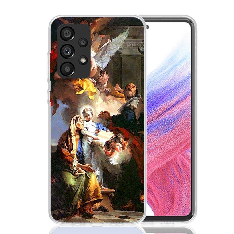 Renaissance Art Painting Phone Case For Samsung Galaxy A13 A14 A15 A16 A53 A54 A55 A56 A33 A34 A35 A36 A23 A24 A25 A26 A05S A04S