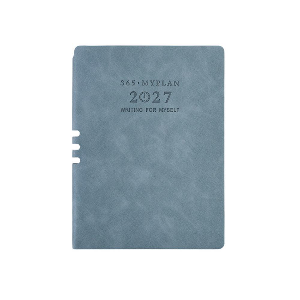 12 Months 2027 Schedule Planner Notepad Wear-resistant Office Work Planner Business темно-синий
