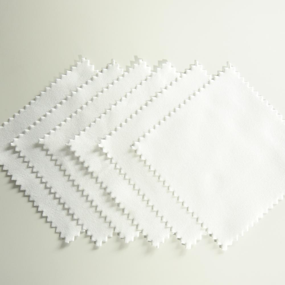 20pcs/Set White Microfiber Car Glass Coating Cleaning Waxing Cloths Soft Thin