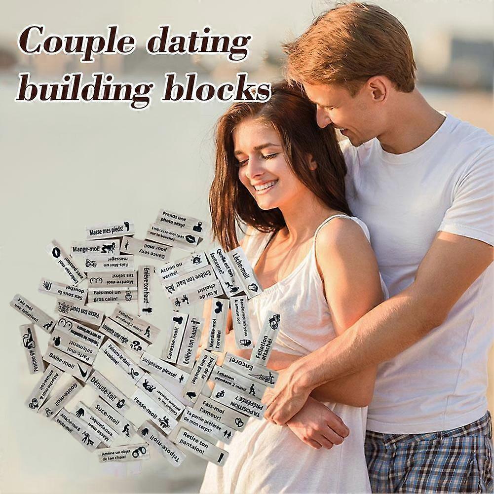 Couple Dating Block Tower Game Cross-Border Wooden New