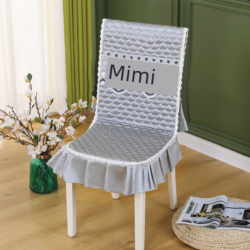 

Цельный чехол на стул Подушка для стула Костюм Интегрированный чехол для стула Для дома Простой и Современный Тканевое ремесло Чехол для обеденного стола и стула Чехол для табурета Pattern-Grey 1 chair cover