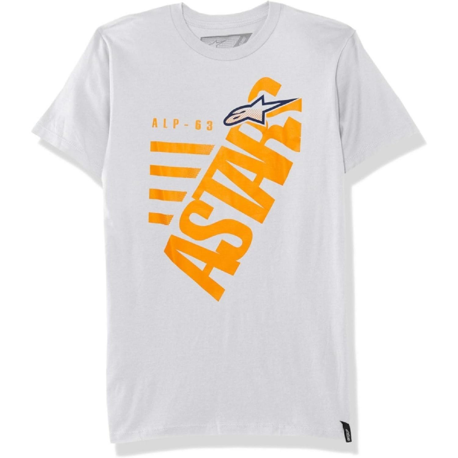 

Alpinestars Men s Motorsports T-Shirts Modern Fit Short Sleeves XXXXXL білий