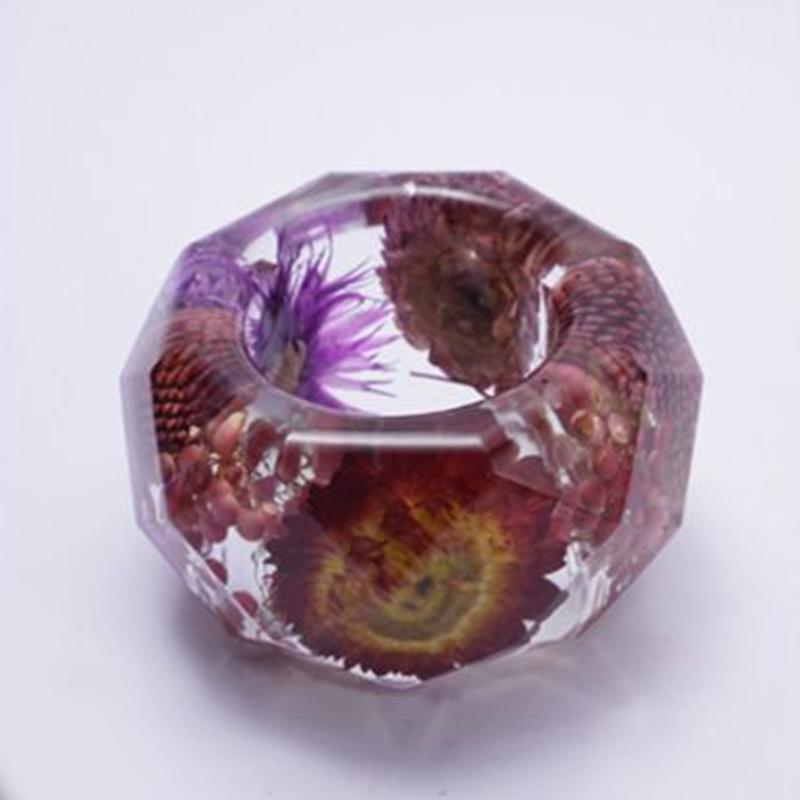 Handmade Succulent Planter Flowerpot Silicone Mold Concrete Plant Flower Pot Epoxy Resin Mold DIY Candle Holder Mould