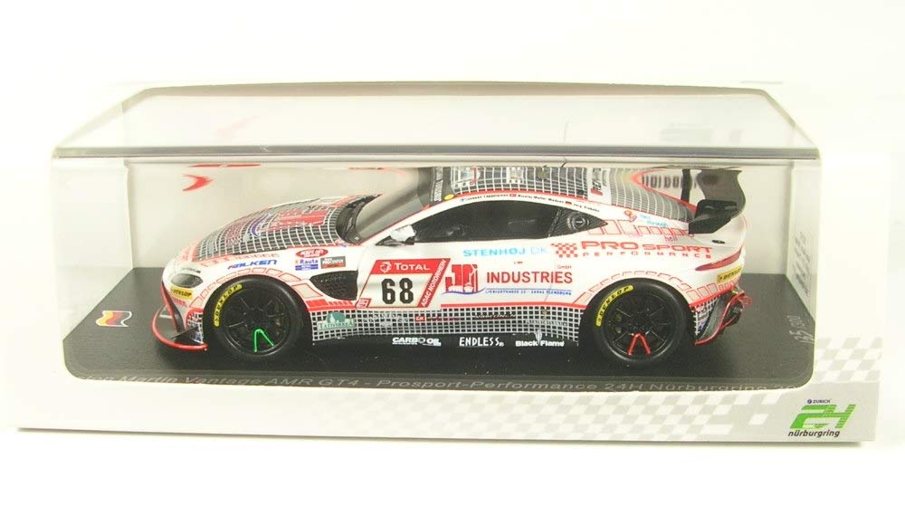 

Spark Национальная модель Aston Martin Vantage AMR GT4 2019 Нюрбургринг 24 часа 1/43 #68 В.Йорг/Н.М.Мадсен/Й.Лаппалайнен