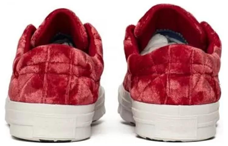 One Star Golf Le Fleur x One Star Converse 'Quilted Velvet Cherry' 165598C