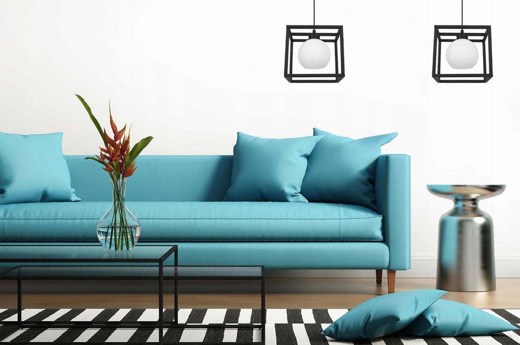 HÄNGELAMPE KÄFIG ELEGANTER GLASBALL