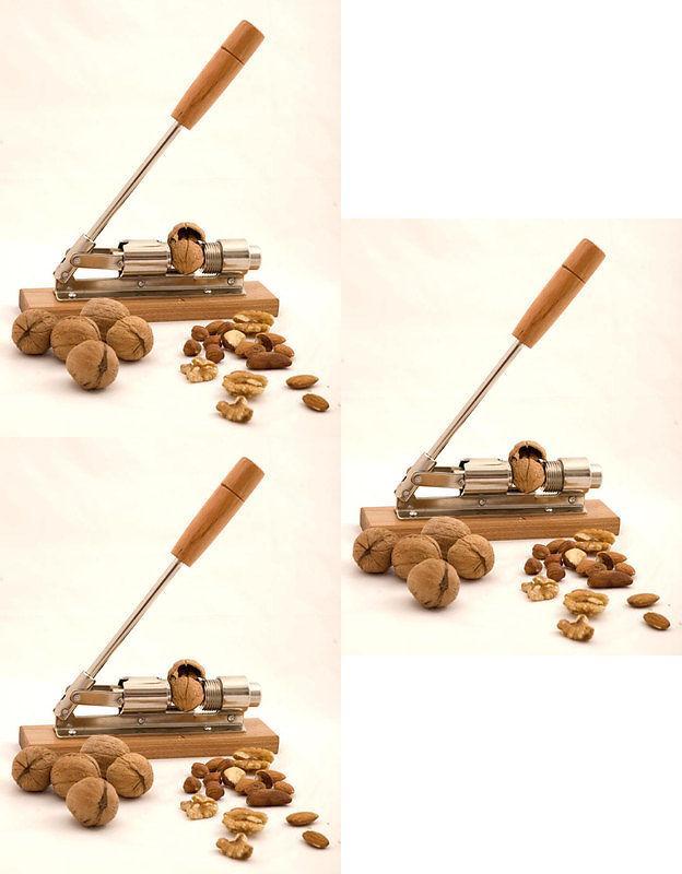 Mechanical Walnut Cracker With Stainless Steel Construction For Nut Breaking And Food Prep
