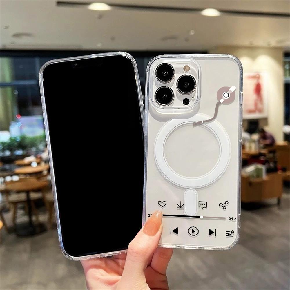 Magnetic Phone Case for iPhone 12 14 16 17 Pro 17 16 15 14 13 12 Pro Max 12 13 14 15 16 High Quality Shockproof Shell Full Protection Cute Style