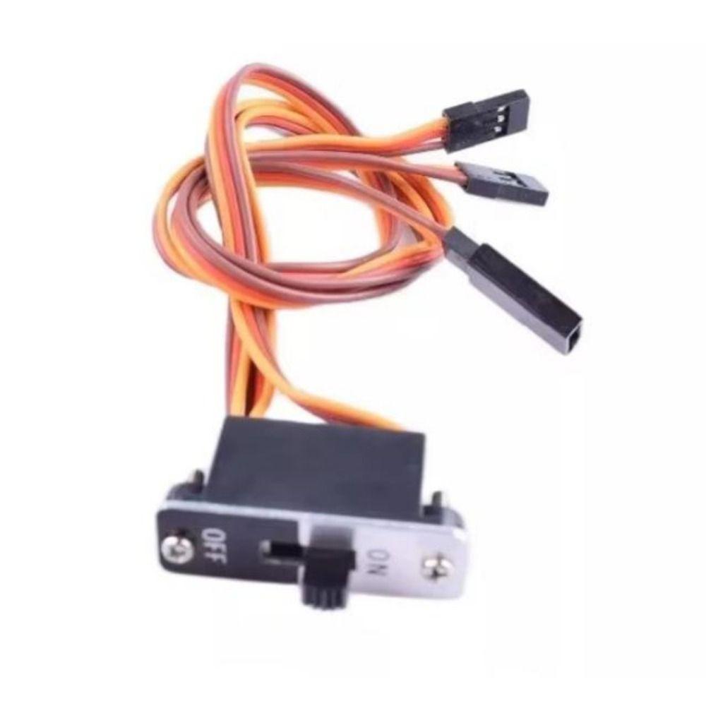 Brown Red Orange Heavy Duty RC Aluminum Power Switch Medium Aluminum Shell Switch  For RC Airplane