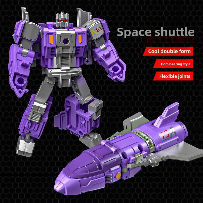 Children's Deformation Car Toy Diamond Alloy Hercules Genuine All-in-one Robot Figure Boy Can Be Deformed