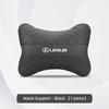 Nappa Leather Car Headrest Neck Pillow Waist Cushioning For Lexus F-SPORT ES RX NX LS UX LM LX GX LC RZ IS CT GS RC HS SC TX LBX ZJ3