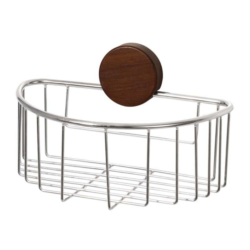 Wandmontiertes Badezimmer-Organizer-Regal Ausgestanzter Taschentuchhalter Saugnapf-Aufbewahrungsregal Küche
