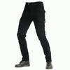 New Product Motorcycle Jeans Men's Winter Fleece Cycling Pants Multi-Bag Motorcycle Cargo Pants Silicone Protector