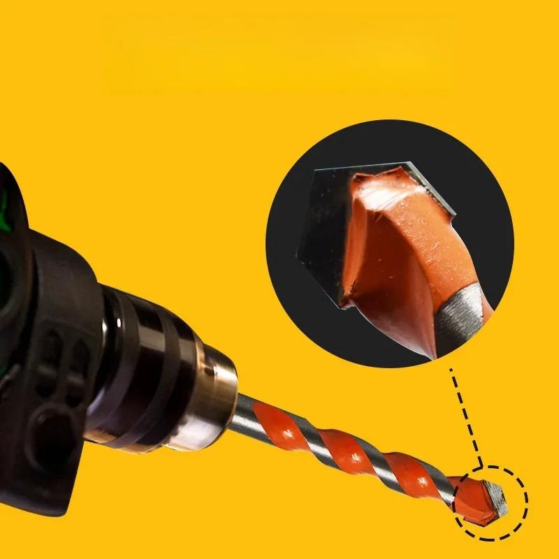 Sada karbidových vrtáků 3-12 mm Rychlé a přesné děrování do betonu, dlaždic, zrcadel, skla, keramiky, legované oceli, vrtáky