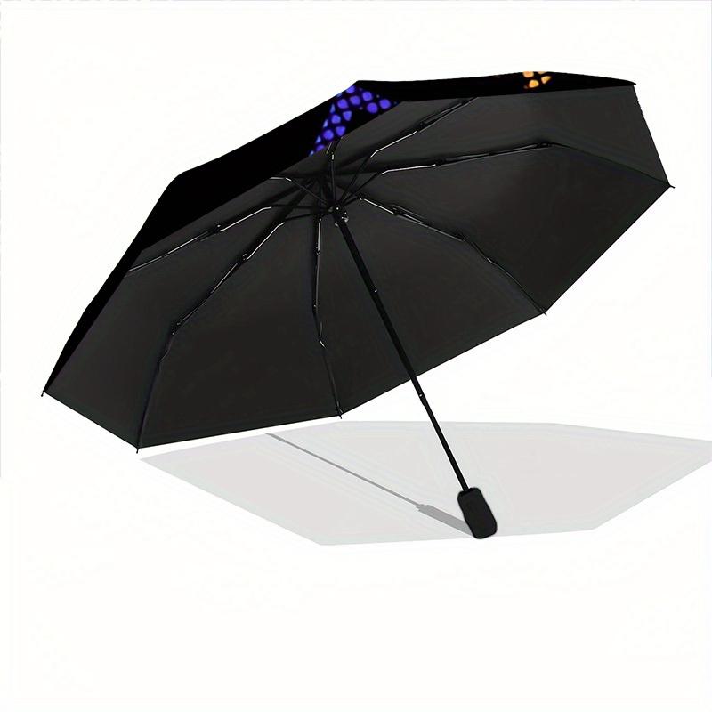 Splatoon? Automatic Windproof Folding Umbrella, Travel Umbrella for All Occasions, Cartoon Portable Umbrella A0823019