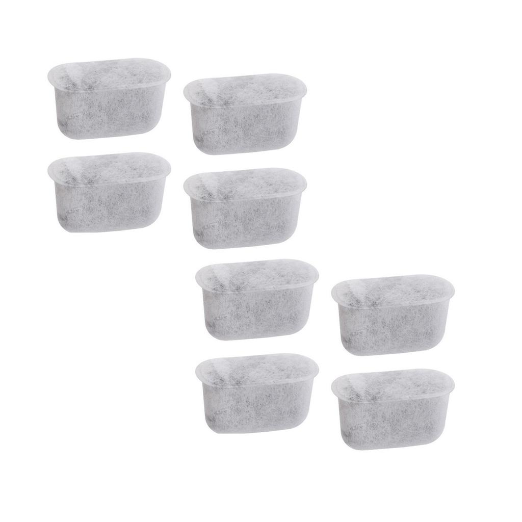 8PC Charcoal Water Filters For Coffee Machines The Particles Were Filtered From The Solution