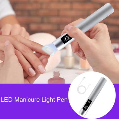 Intelligente LED-Manikürelampe für Gelnägel, tragbare Mini-Nagelhärtungslampe, Salon, Zuhause, DIY, schnell aushärtendes Manikürewerkzeug